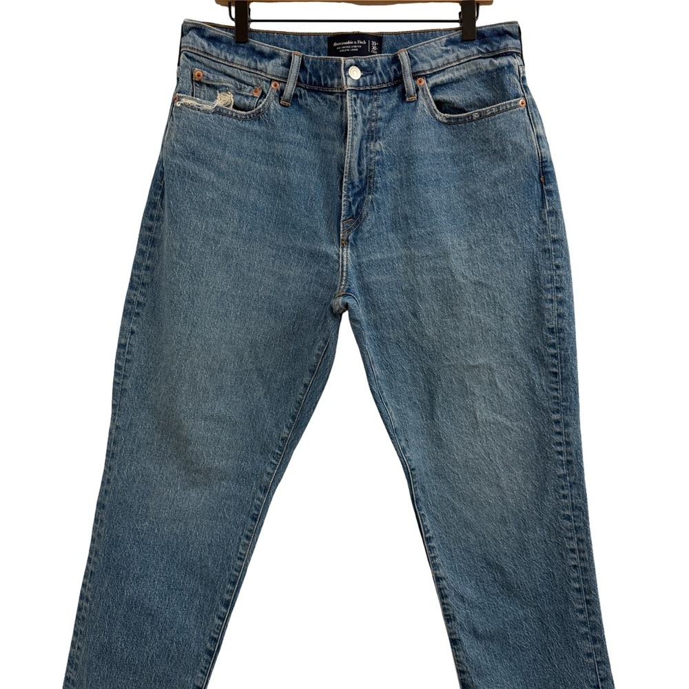 Abercrombie & Fitch Men's Relaxed Blue Jeans